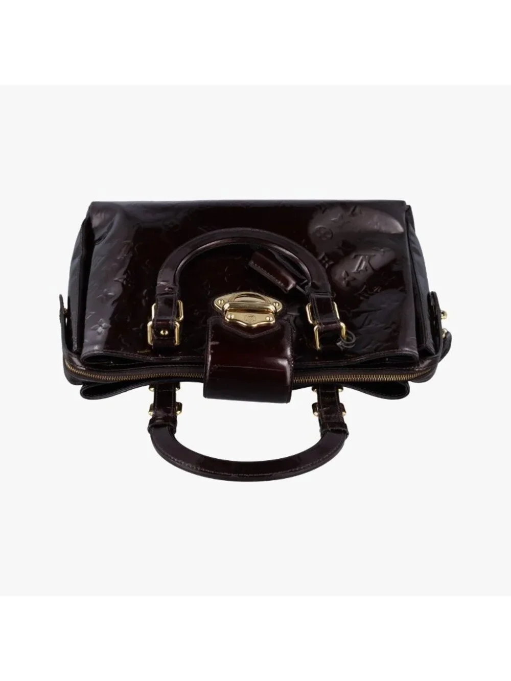 Louis Vuitton Melrose Avenue Amarante Vernis Handbag
